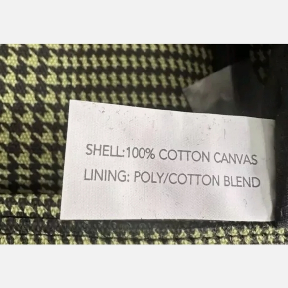 LuLu Dharma Bag Yellow Plaid Frasier Weekender New with Tags - Picture 6 of 6